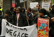 Marche en RDC: dispersion à balles réelles à Kisangani