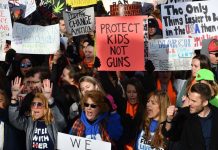 Etats-Unis: Jeunes et célébrités manifestent contre les armes à feu