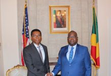 Washington: Le nouvel ambassadeur de Madagascar chez le doyen du corps diplomatique africain