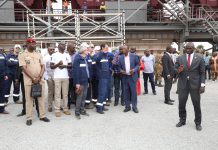 Le Président Condé lance les opérations d’exploitation du gisement de Dian-Dian