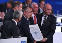 L’organisation du Mondial 2026 attribuée au trio Mexique, Canada, Etats-Unis