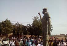 Burkina: première pierre d’un monument à la mémoire de Thomas Sankara