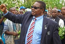 Présidentielle au Malawi: le sortant Peter Mutharika en tête