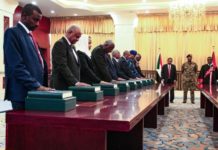 Soudan: prestation de serment des ministres du gouvernement de transition