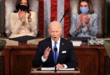 Etats-Unis: Réforme fiscale, éducation et vaccin au coeur du discours de Biden au Congrès