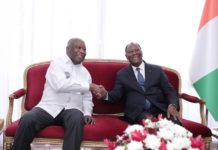 Côte d’Ivoire: Le président Ouattara s’entretient avec Laurent Gbagbo