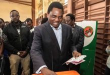 Zambie: le candidat d’opposition Hakainde Hichilema remporte la présidentielle