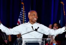États-Unis: l’Afro-Américain Eric Adams, ex-policier, élu maire de New York